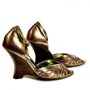 Steve Madden Throb Bronze Snake